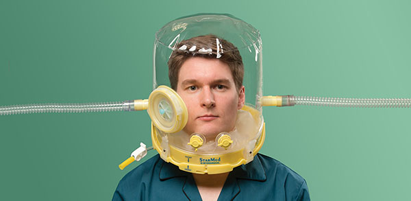 CaStar R Next šalmas, ypač didelio dydžio, kaklo apimtis 48 - 55 cm