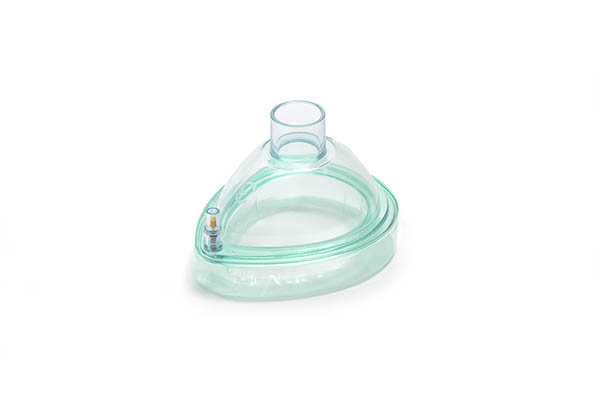 Anesteziologinė veido kaukė, vanilės kvapo, be hook žiedo, suaugusiems, dydis 3, pajungimas 22F