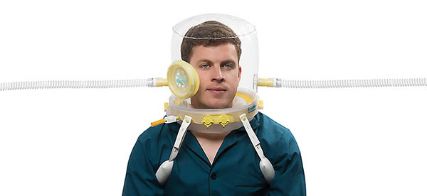 CaStar R Up atidaromas šalmas, vidutinio dydžio, kaklo apimtis 34-41cm