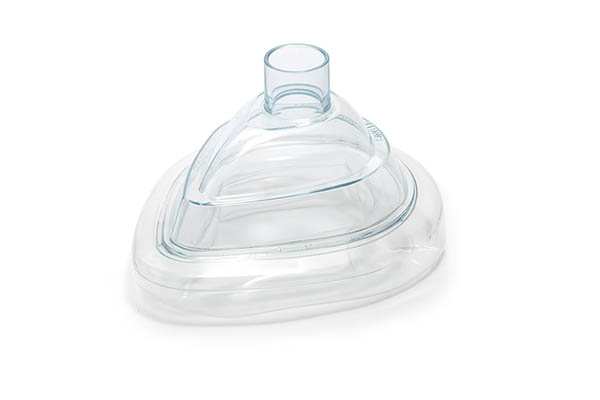 Ekonomiškos anesteziologinė veido kaukė be hook žiedo, suaugusiems, dydis 6, pajungimas 22F 