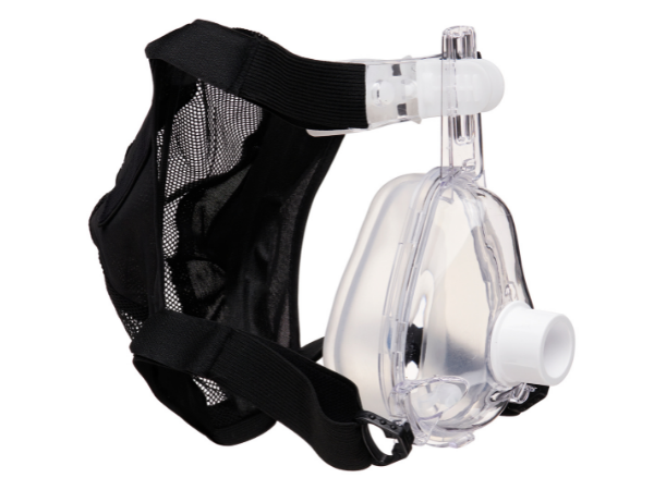 BiTrac® ED kaukė su CAP tipo galvos diržais, suaugusiems, itin didelio dydžio 