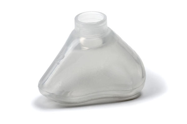 ClearFlex™ silikoninė anesteziologinė veido kaukė, vaikams, dydis 2, pajungimas 22F