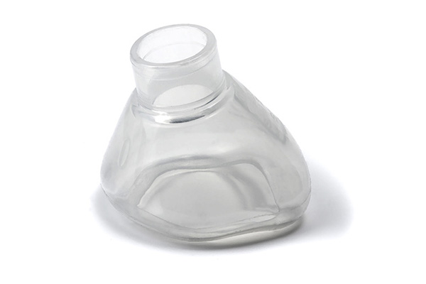 ClearFlex™ silikoninė anesteziologinė veido kaukė, naujagimiams, dydis 0, pajungimas 22F