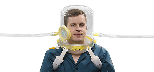 CaStar R Up atidaromas šalmas, ypač dedlio dydžio, kaklo apimtis ≥50cm