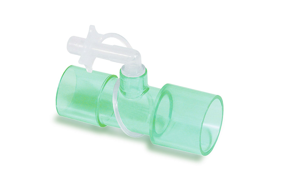 Tiesi jungtis 22M-6mm anga su dangteliu - 22F