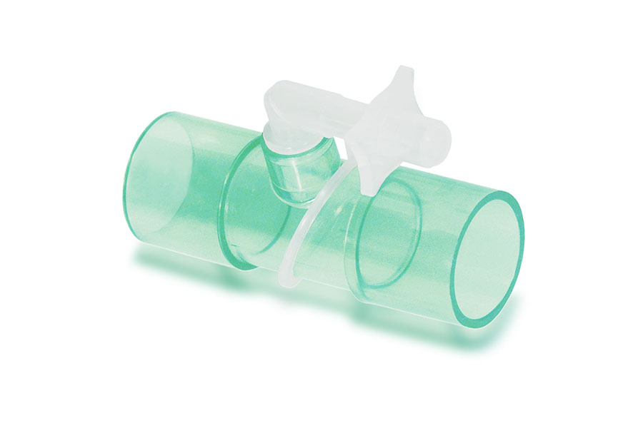 Tiesi jungtis 22M-6mm anga su dangteliu - 22M