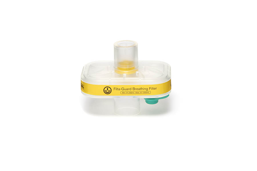 Filta-Guard™ kvėpavimo filtras su luer anga