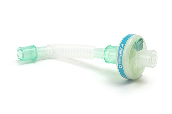 Hydro-Therm™ 3 šilumos drėgmės reguliatorius su luer anga, Superset™ paciento jungtele, 22F-22M/15F