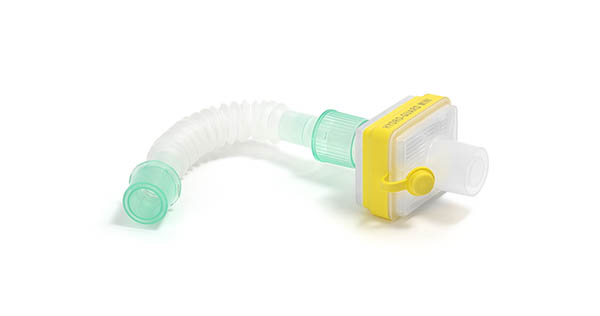 Hydro-Guard™ Mini kvėpavimo filtras su Superset™ paciento jungtele